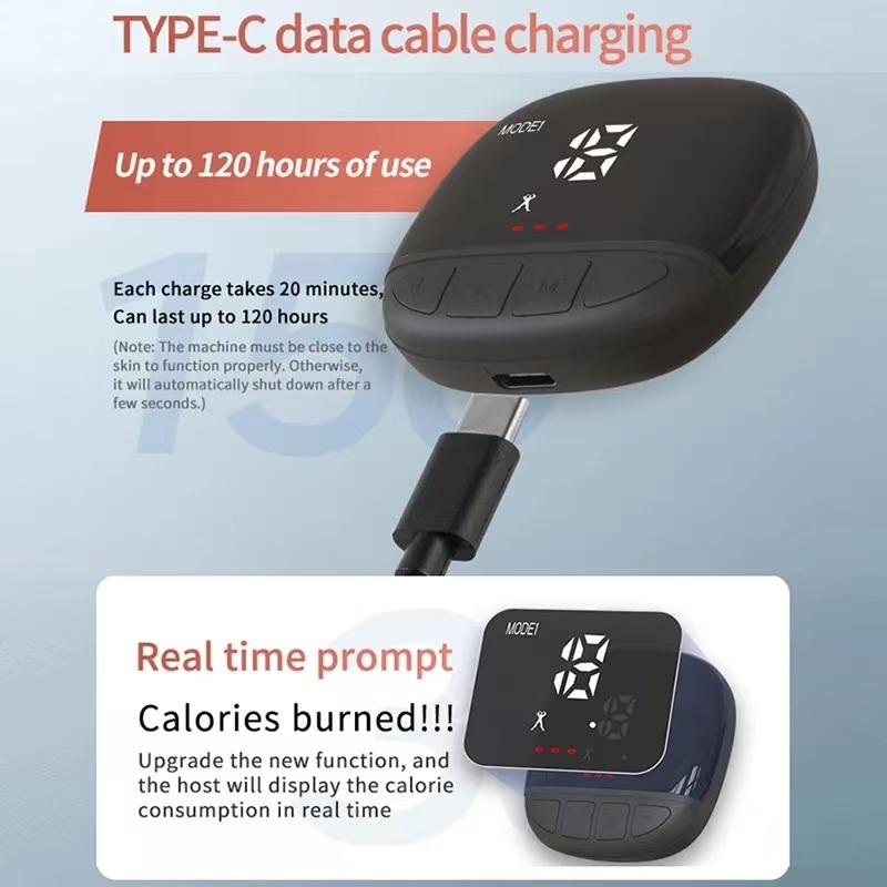 EMS Muscle Stimulator Abdominal Trainer Abs Toner Arm Belly Leg Exercise Workout Lose Weight Fat Burn Home Gym Fitness Equipment