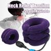Universal Inflatable Cervical Collar Neck Relief Tractor Support Massage Pillow Cushion Health Care
