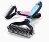 Brush for Dog and Cat - for Long Hair Grooming Comb for Undercoat Removes Mats Massage