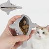 Интерактивные игрушки для кошек, с подачей корма, для чистки зубов котят, силиконовая игрушка для кошек в форме рыбы, устойчивая к укусам, принадлежности для игрушек для кошек