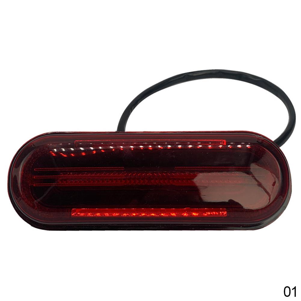 12 В автомобиль грузовик светодиодные плавные поворотники стоп-сигналы 3 в 1 задний фонарь мигающий индикатор RV ATV UTV красные желтые стоп-сигналы