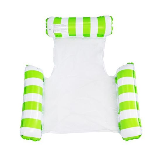 Надувной плавучий стул для бассейна, эргономичный подголовник, герметичный ПВХ, шезлонг для бассейна, ПВХ для детей и взрослых, плавающий диван, водный гамак