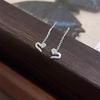 Small Niche Design, Heart-shaped Earrings, Women's Sweet Temperament, Versatile, Simple and Fashionable, Heart-shaped Earrings, Women's Earrings