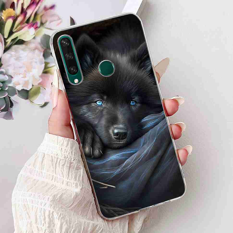 For Huawei Y6p Case Popular Painted Cover Soft Silicone Phone Case For Huawei Y 6p Y6p Y 7p Y7p Back Cover Bumper