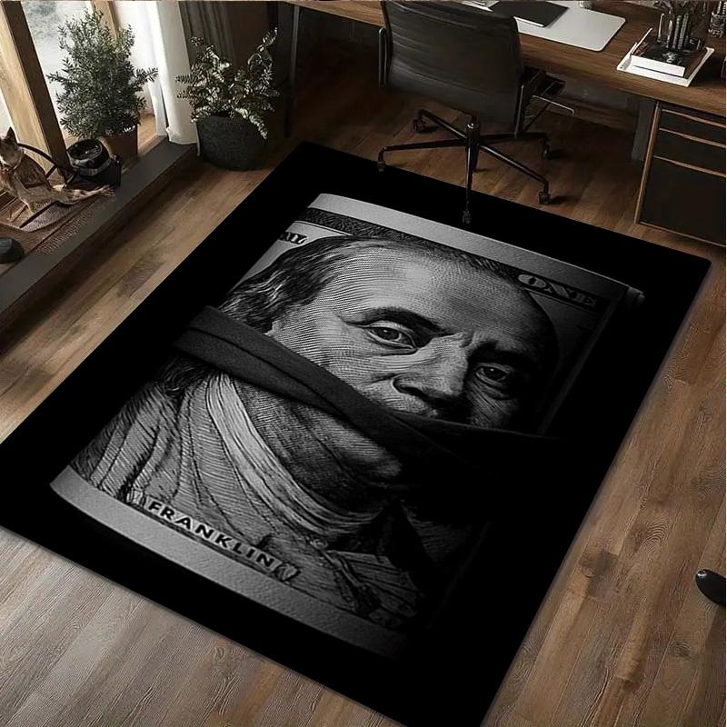 Money Rug - Home carpet Office Decorative Carpet For Living Room Bedroom Door Mat Floor Rug Computer Chair Area Rug
