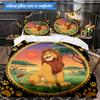 Lion king 3pcs K-pop music group Bedding set,Ideal for Bedroom, Dormitory,Including Duvet Cover And 2pcs Pillowcases,Fan gifts