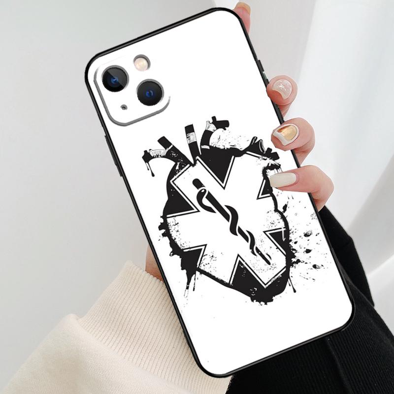 Медицинский чехол для телефона EMT EMS для iPhone 17 Pro Max 14 13 12 11 15 16 Pro Max mini 16 15 Plus 16e 17 Air Cover