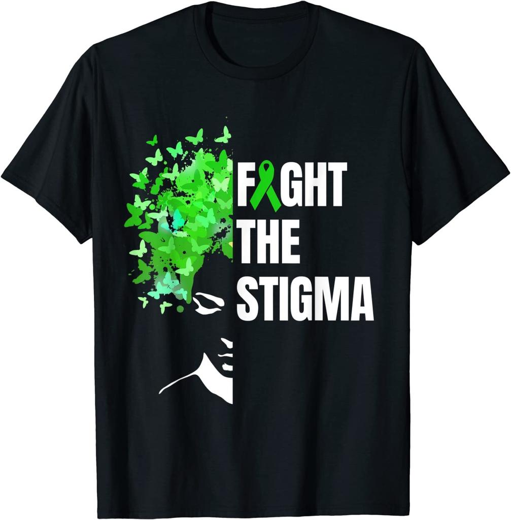 Fight the Stigma Mental Health Awareness Month Unisex T-Shirt