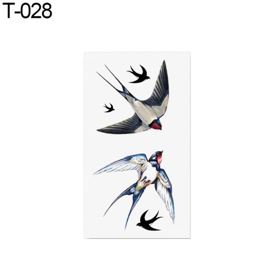 Триграмма животное временная поддельная татуировка наклейка боди-арт съемная наклейка