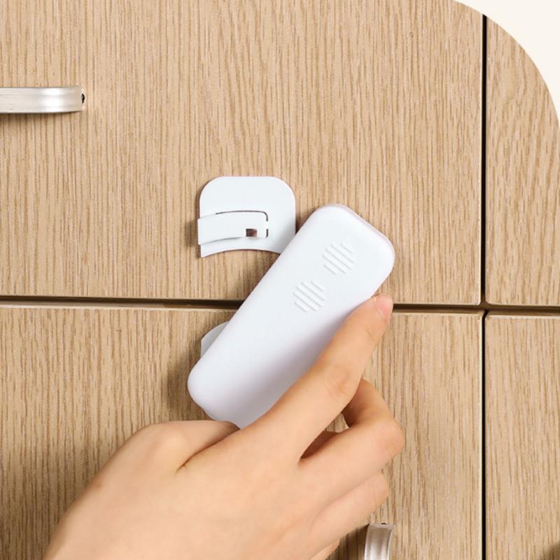 New Kids Security Protection Refrigerator Lock Home Furniture Cabinet Door Safety Locks Anti-Open Water Dispenser Locker Buckle