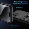 Противоударный чехол-накладка из твердого бронированного материала для Motorola Moto G82 G84 G85 Moto G84 Moto G85 с держателем-кольцом для автомобиля