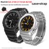 Корпус браслета для часов GA-2100 Мод-комплект для Casio G-SHOCK Farm Oak GA2100 GA2110 GA-B2100 Модифицированная металлическая рамка Ремешок из нержавеющей стали Инструмент