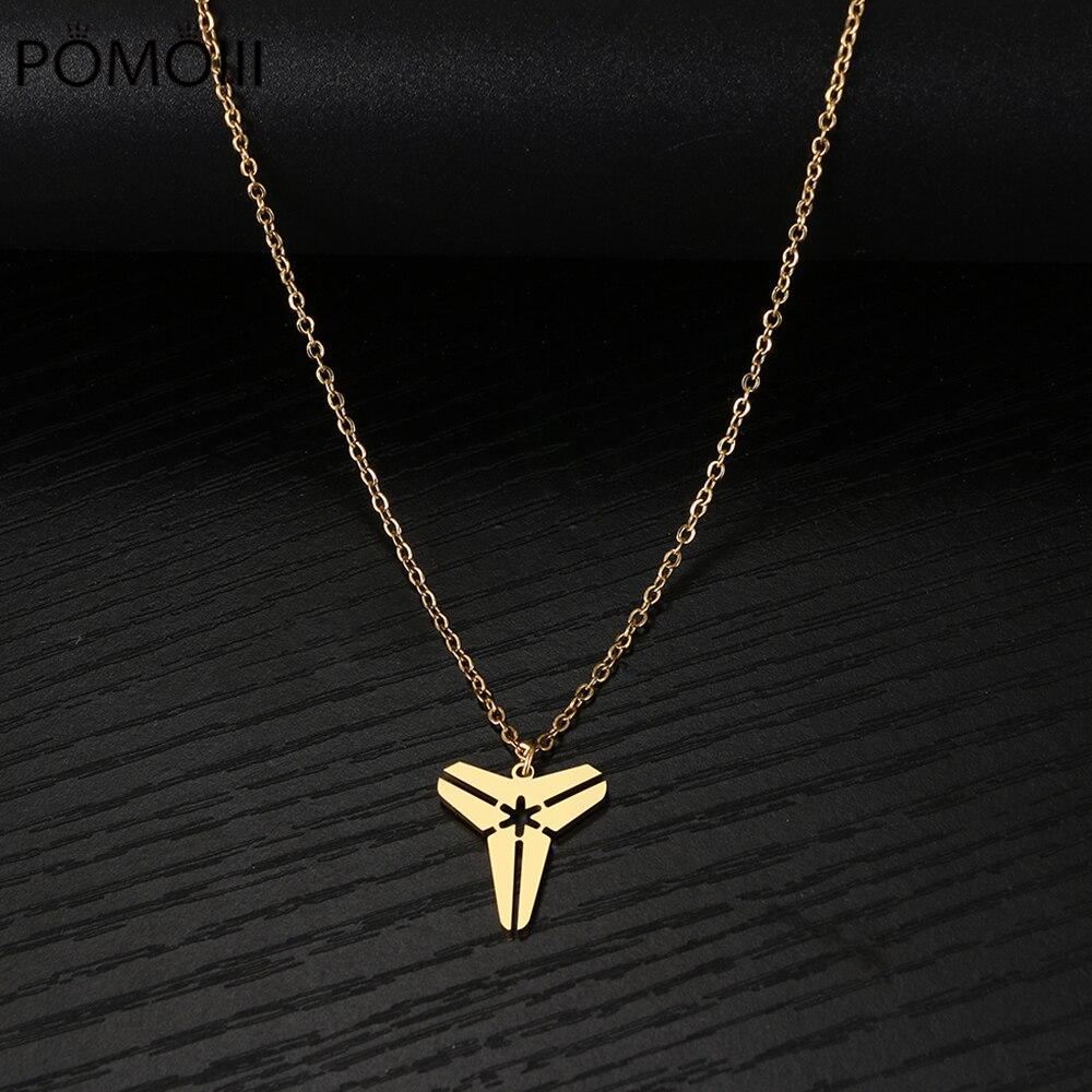 Ожерелья из нержавеющей стали с готической подвеской в виде аниме-символа, модное ожерелье с подвеской в виде чокера для женщин, ювелирные изделия в стиле хип-хоп, подарки для вечеринок