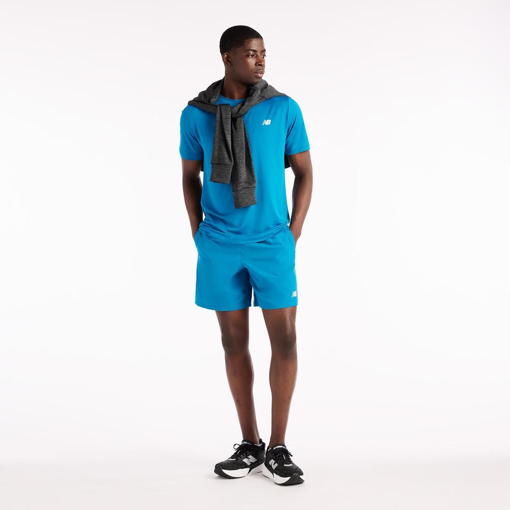 New Balance Graphic Shorts 7 Inch MB62E3PD NOSXL