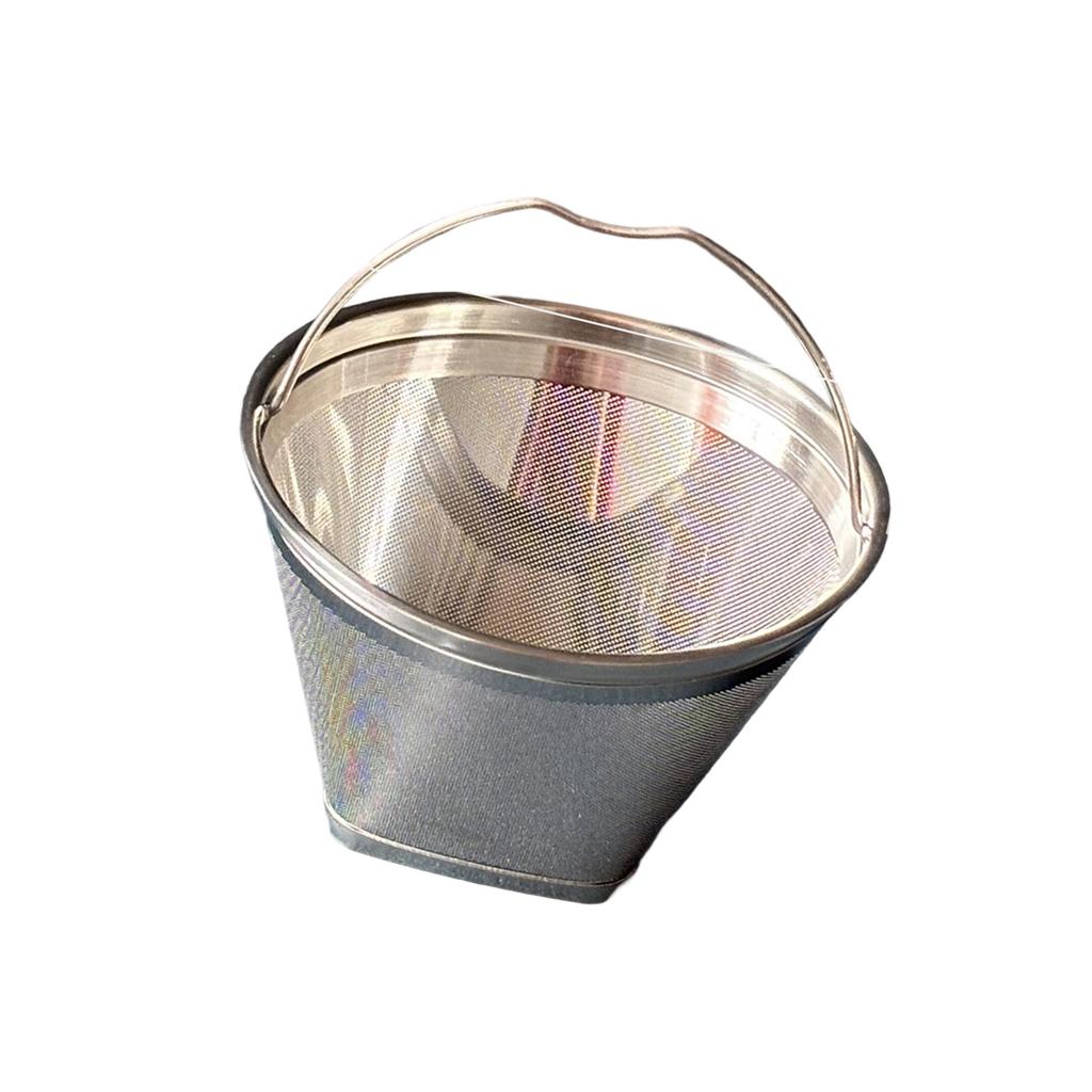 Конусный кофейный фильтр из нержавеющей стали 304 Практичный дизайн с мелкой сеткой Запасная часть Аксессуары для эспрессо-машин