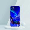 Для iPhone 15 16 14 13 12 mini 11 Pro Max XS X XR SE 7 8 Plus Силиконовый прозрачный чехол Красивое северное сияние Роскошный чехол для телефона