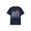Dri-FIT UV Графический принт Фитнес-футболка с круглым вырезом с короткими рукавами Мужские топы Obsidian FN3989-451