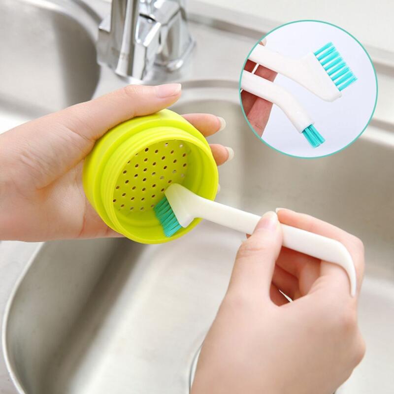 Deep and narrow space brush, 2 types of baby bottle fine narrow crevice cleaning brushes