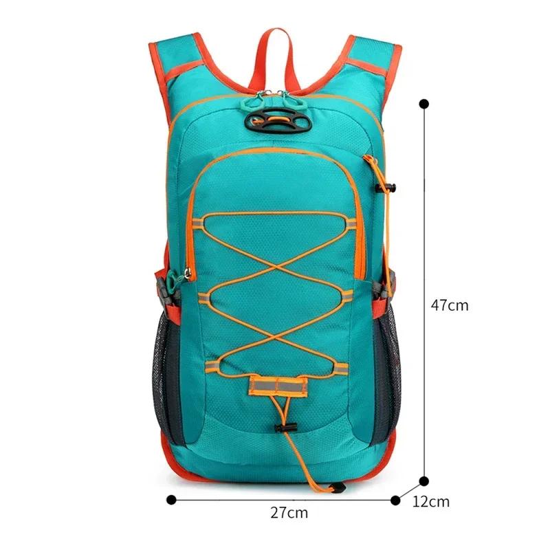 Large Capacity Outdoor Backpack Bags High Density Waterproof Nylon Sports Bag for Hiking Camping Travelling Mountaineering Bag