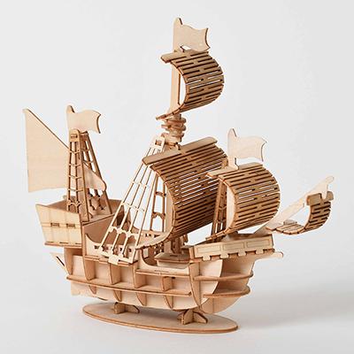 Детская 3D деревянная головоломка, имитация животного, сборка скелета, модель, игрушка для детей, DIY, ручная работа, деревянные головоломки, конструктор