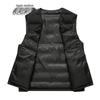 XueZhongFei Men's V-Neck 90% Down Insulated Vest