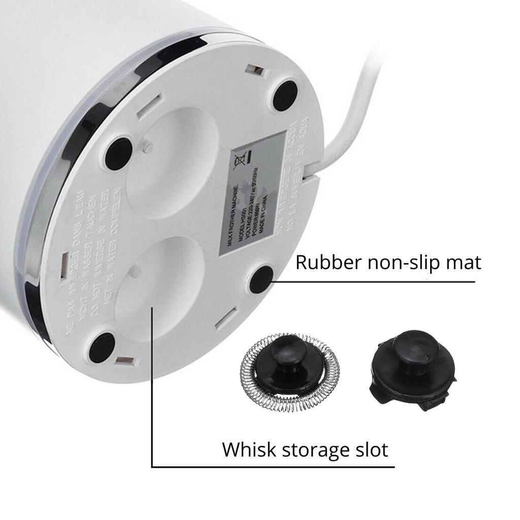 Household Automatic Milk Frother Machine Portable Large Capacity Electric Milk Foam Maker Multi Functional Milk Heater