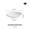 Salad Bowls, Ceramic Vegetable Bowls, Soup Bowls, Luxurious and High-end White Special-shaped Tableware.
