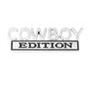 COWBOY EDITION COOL Car 3D Metal Front Hood Grille Emblem Badge Decal Sticker Auto Pickup Tail Trunk Body Styling Accessories