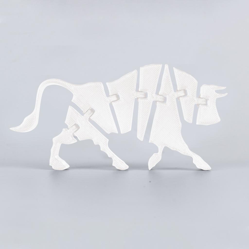 3D-печать скота 3D-печать шарнирная игрушка-червяк для взрослых и детей Таинственная игрушка-скот