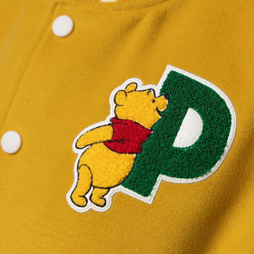 Стадионный свитер Винни Пух Мягкий медовый 62 см Рукав 50 см Окружность 57 см [Marushin] (L) Длина приблизительная. Длина приблизительная. (Плечо приблизительно. 20см)