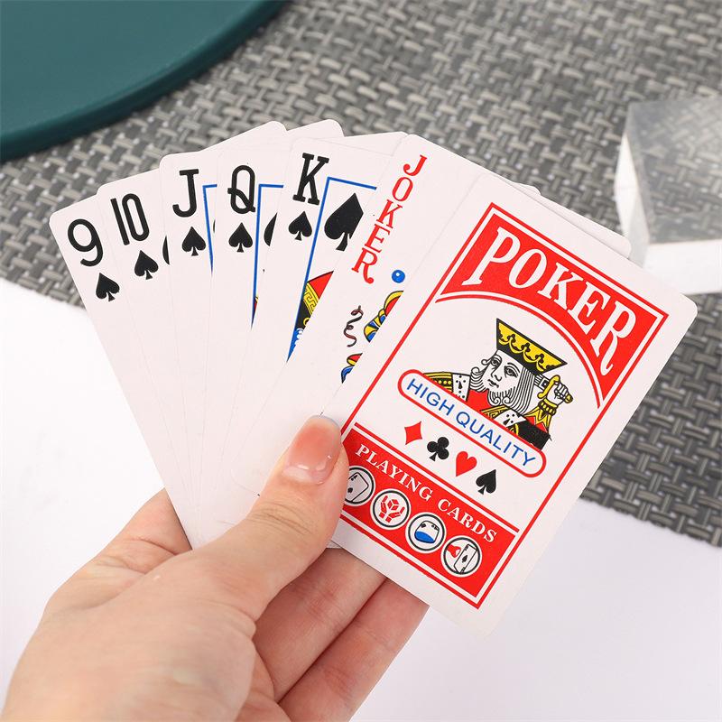 1PC Poker Casual Entertainment Thickened Cardboard Thickened Chess and Card Room Club Cardboard