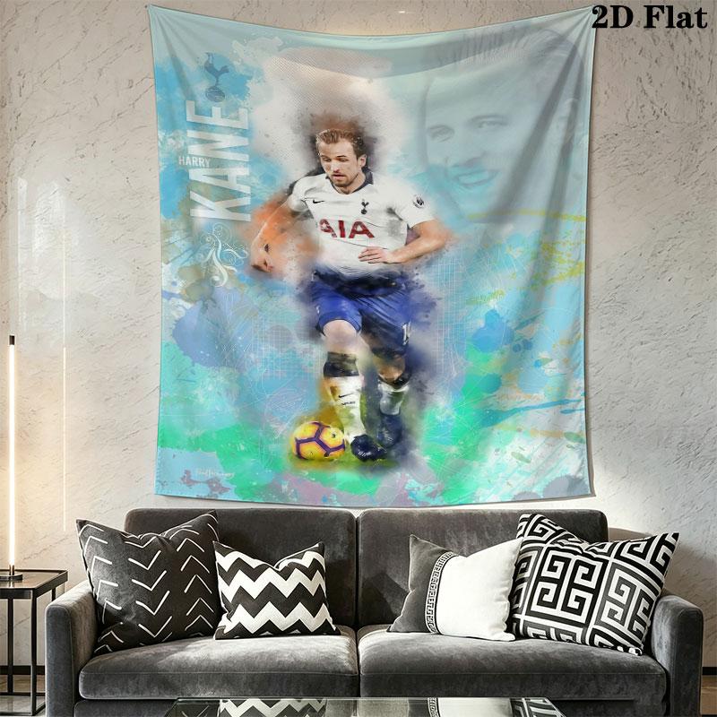 Harry Kane King Wall Hanging Printed Fabric Blanket Decorative Tapestries for Bedroom Living Room Home Decor