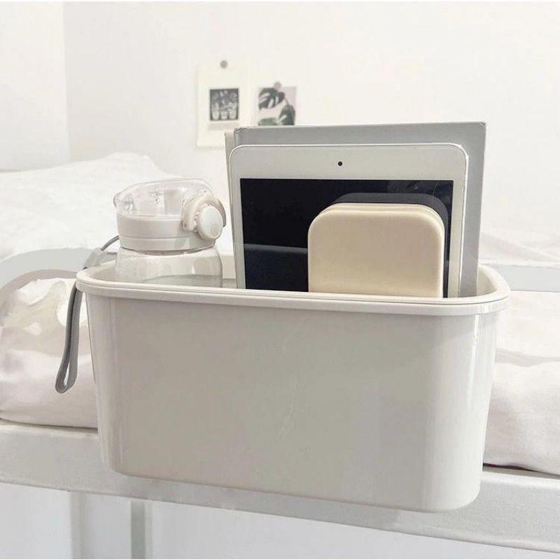 Подвесная корзина для кровати, прикроватный органайзер, настенное хранилище, общежитие, двухъярусный шкаф, дверца, корзина для хранения, подставка для журналов, общежитие