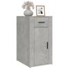 Office Cabinet Concrete Grey 40 x 49 x 75 cm Particleboard
