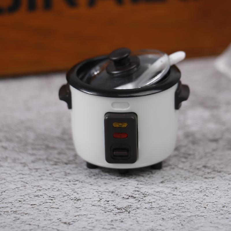 1:12 Кукольный домик, электрическая модель кухни, имитация мини-рисоварки