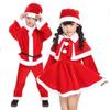 Classic Cosplay Costume Set Santa Claus Xmas Suit Wear  Boys Girls Toddler
