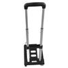 Folding Luggage Cart with 2 Wheels Small Hand Truck with Drawbar Light Duty Dolly for Moving