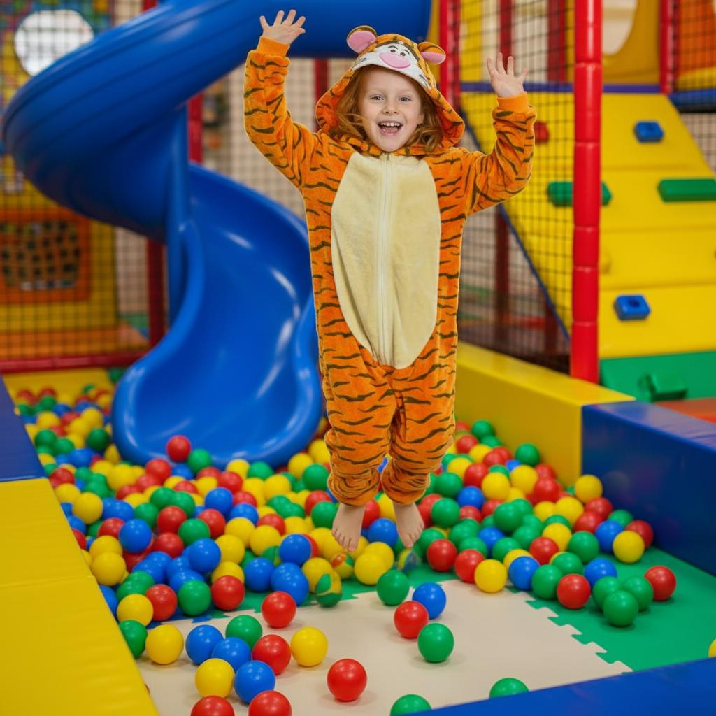 Onesie children 038pcN jump tiger - 98-104