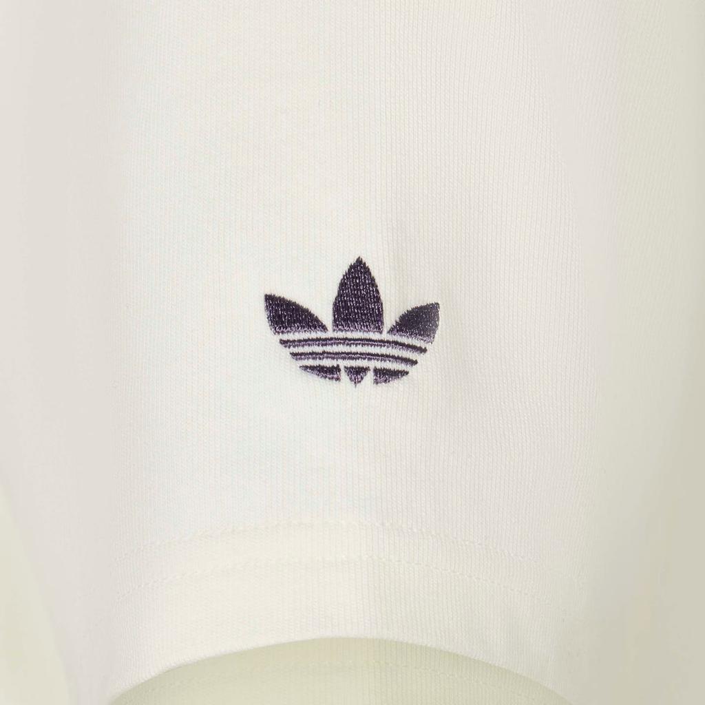 adidas Оригиналы SS Хлопковый Пуловер с Круглым Вырезом Короткий Рукав Обычная Футболка Женские Топы KY5734