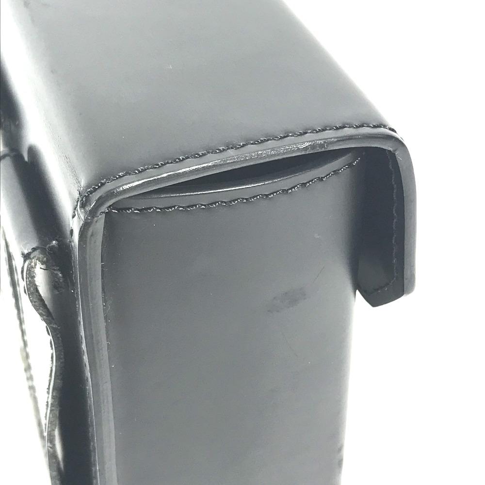 Louis Vuitton M92222 Liege line Pister Waist Pouch Belt Bag Pouch Leather Black