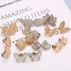 Invisible Butterfly Button Adjuster Rabbit Pants Tightener Fashion Waist Buckle  Party