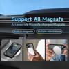 Роскошный прочный магнитный чехол Magsafe Hard Case для iPhone 16 15 14 13 12 11 Pro Max Plus прозрачный матовый тонкий противоударный чехол