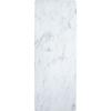 MARBLE - Trendy Water-resistant Marble Print Kitchen Rug 45 X 120 Cm White