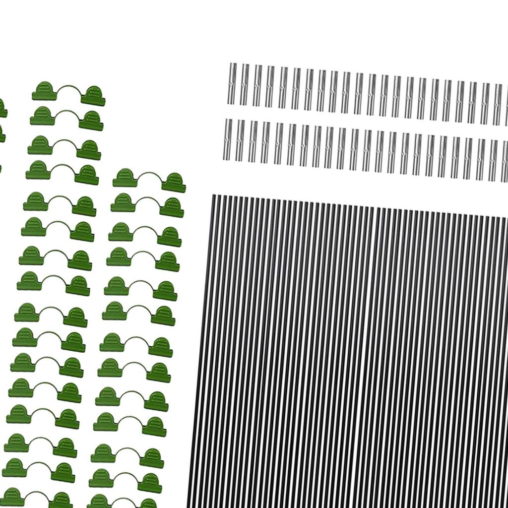 Садовые обручи для высоких грядок, опоры для кашпо, садовые туннели, обручи для рядов, покрытие для грядок, сетка для садового покрытия, двор