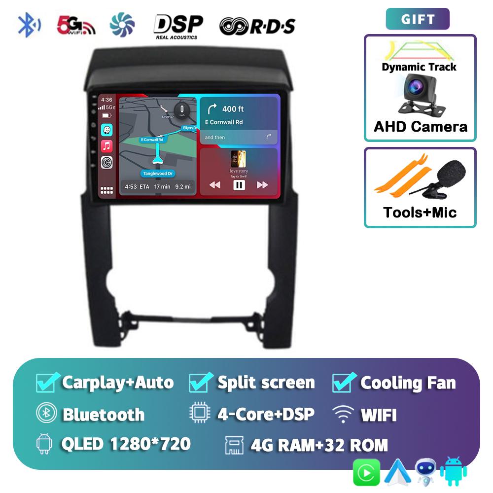Android 14 Carplay Auto 2din Car Radio для KIA Sorento 2009 2010 2011 2012 Навигация Мультимедиа Видео Плеер GPS Стерео Аудио