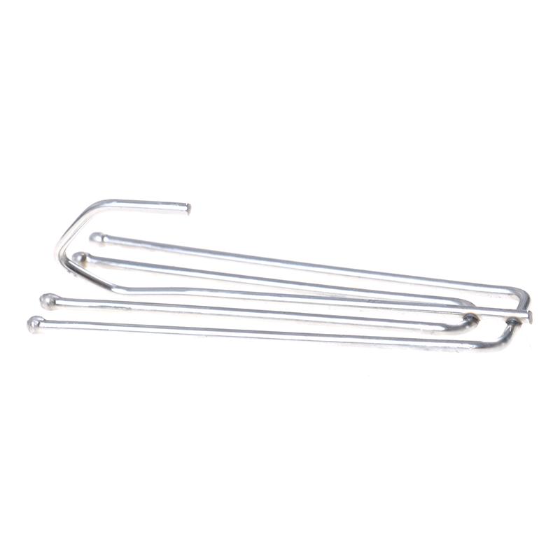 50 шт. Металлический крючок для штор с четырьмя зубцами, не ржавеющий, лента для штор, кольцо-зажим для шторной ткани