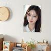 Металлическая табличка в корейском стиле с женским лицом - Минималистичный женский портрет, железный постер для дома, кафе, бара и рождественский подарок