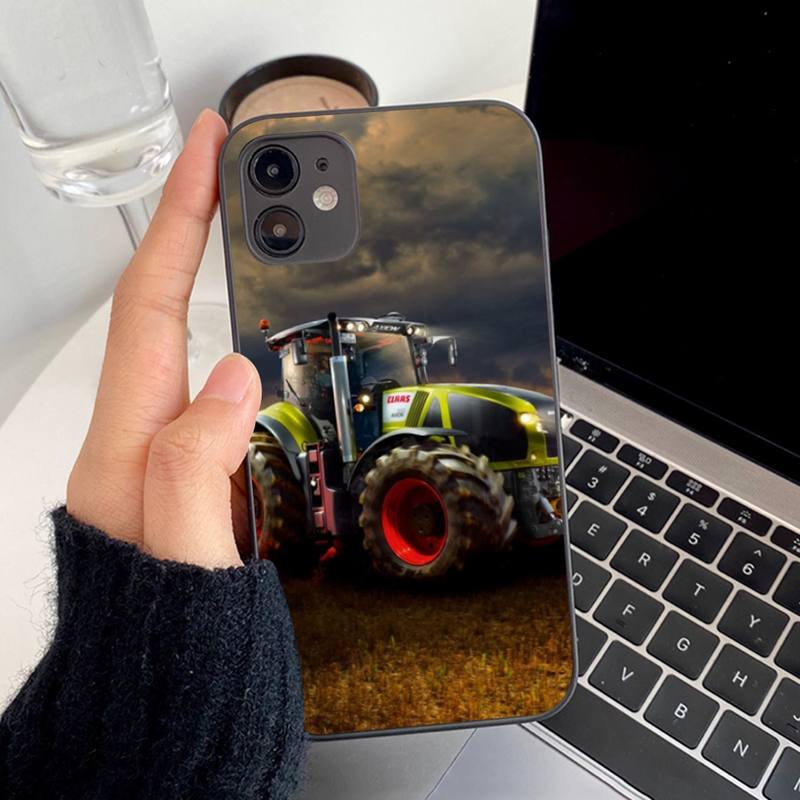 Чехол для телефона «Трактор» для iPhone 13 8 7 6S Plus X 5S SE 2020 XR 11 12 mini pro XS MAX