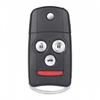 Xjmynb Для Honda Acura Civic Dio Accord Jazz Odyssey Crv Hrv 2/3/4 Кнопки Замена Выкидной Брелок Корпус Кейс для Автомобильного Ключа