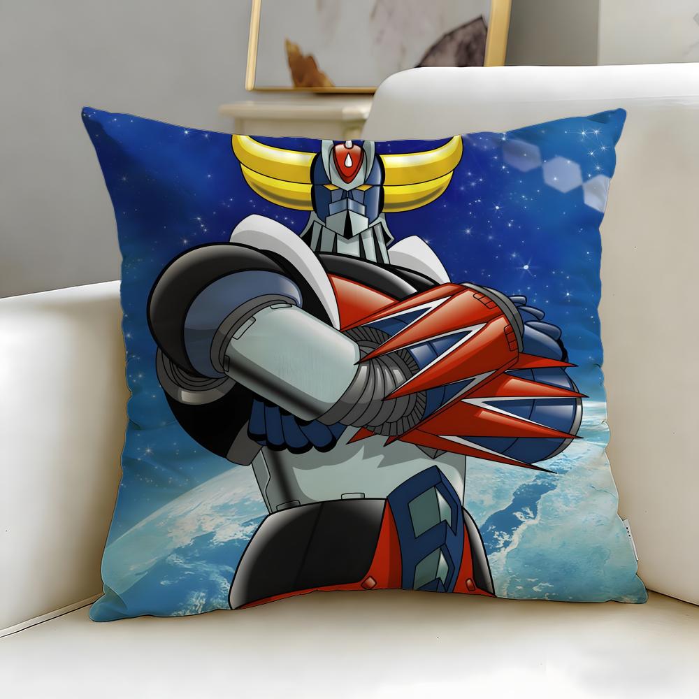 Классический меха-аниме UFO Robo Grendizer Наволочка Мягкая Легко стирающаяся Наволочка Универсальная для Дивана Кровати Путешествий и Офиса